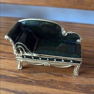 Elegant Green Jewelry box